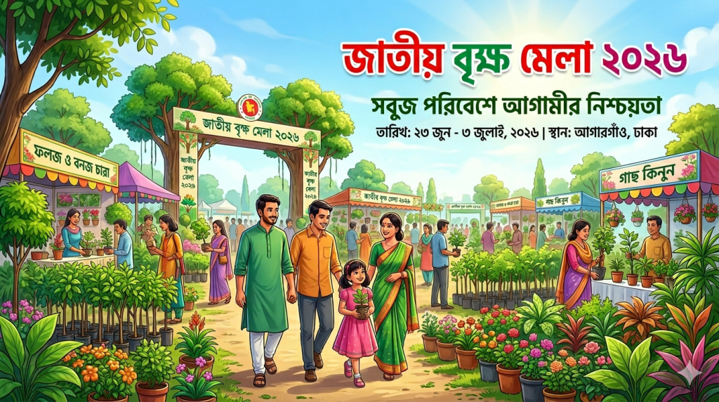 বৃক্ষ মেলা ২০২৬ সময়সূচী