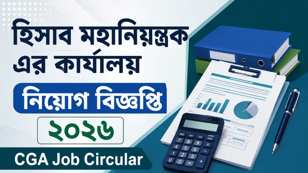 হিসাব মহানিয়ন্ত্রক এর কার্যালয় নিয়োগ বিজ্ঞপ্তি