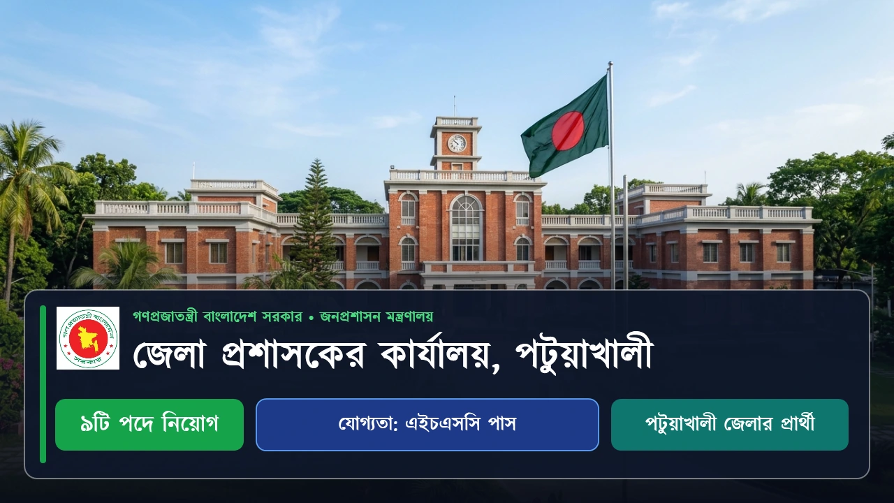 এইচএসসি পাসেই পটুয়াখালী ডিসি অফিসে চাকরির দারুণ সুযোগ, আবেদনের বিস্তারিত 2 পটà§à¦¯à¦¼à¦¾à¦–ালী ডিসি অফিস নিয়োগ বিজà§à¦žà¦ªà§à¦¤à¦¿ ২০২৬